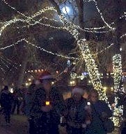 Golden Chamber of Commerce's 30th Annual Candlelight Walk