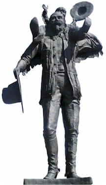 Buffalo Bill Statue in Golden Colorado