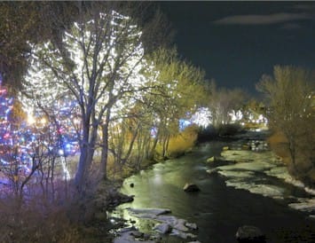 Holiday Lights in Golden Colorado