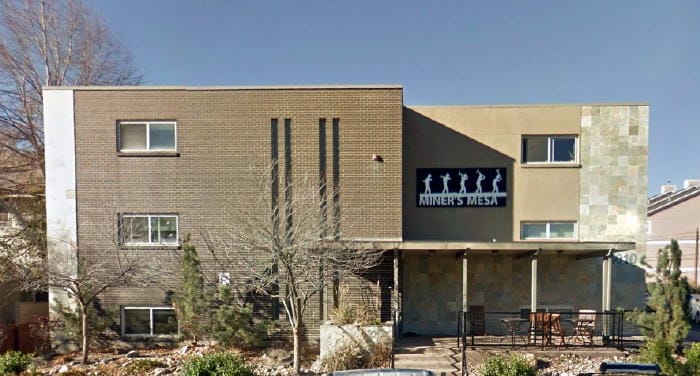 two story apartment building