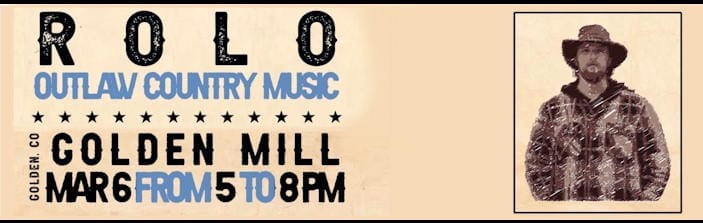 ROLO Outlaw Country Music at the Golden Mill