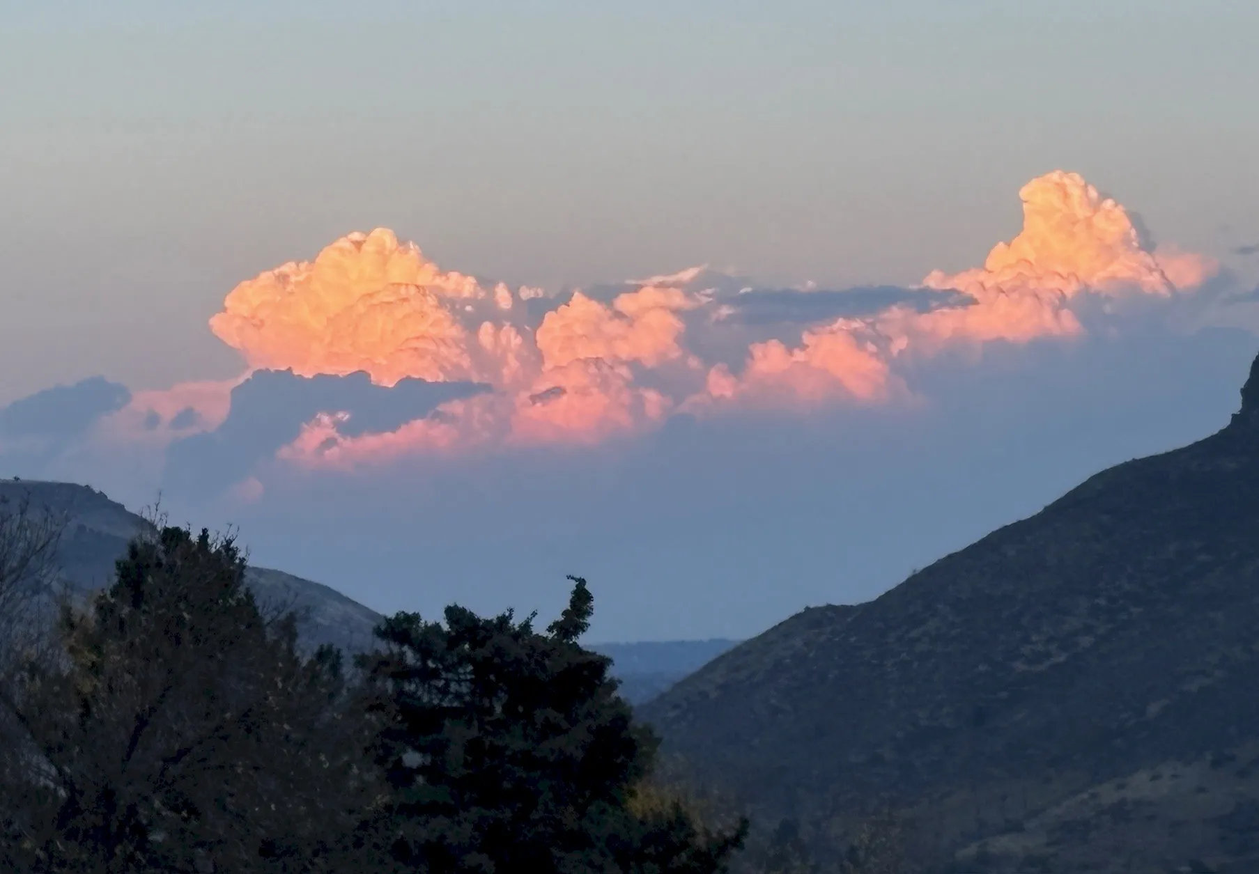 Clouds Over South Table Mesa