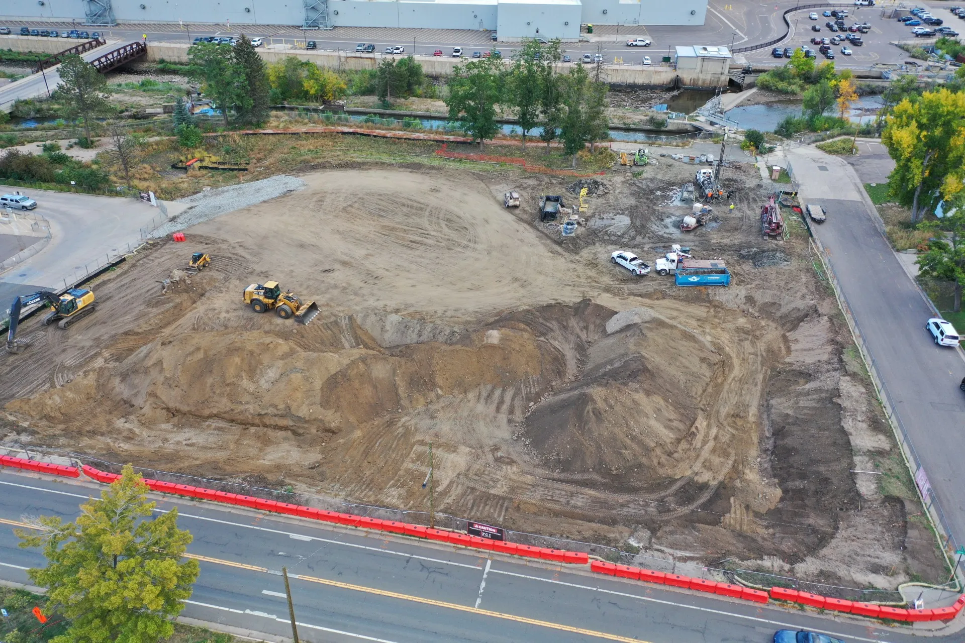 Moving Dirt for the New City Hall