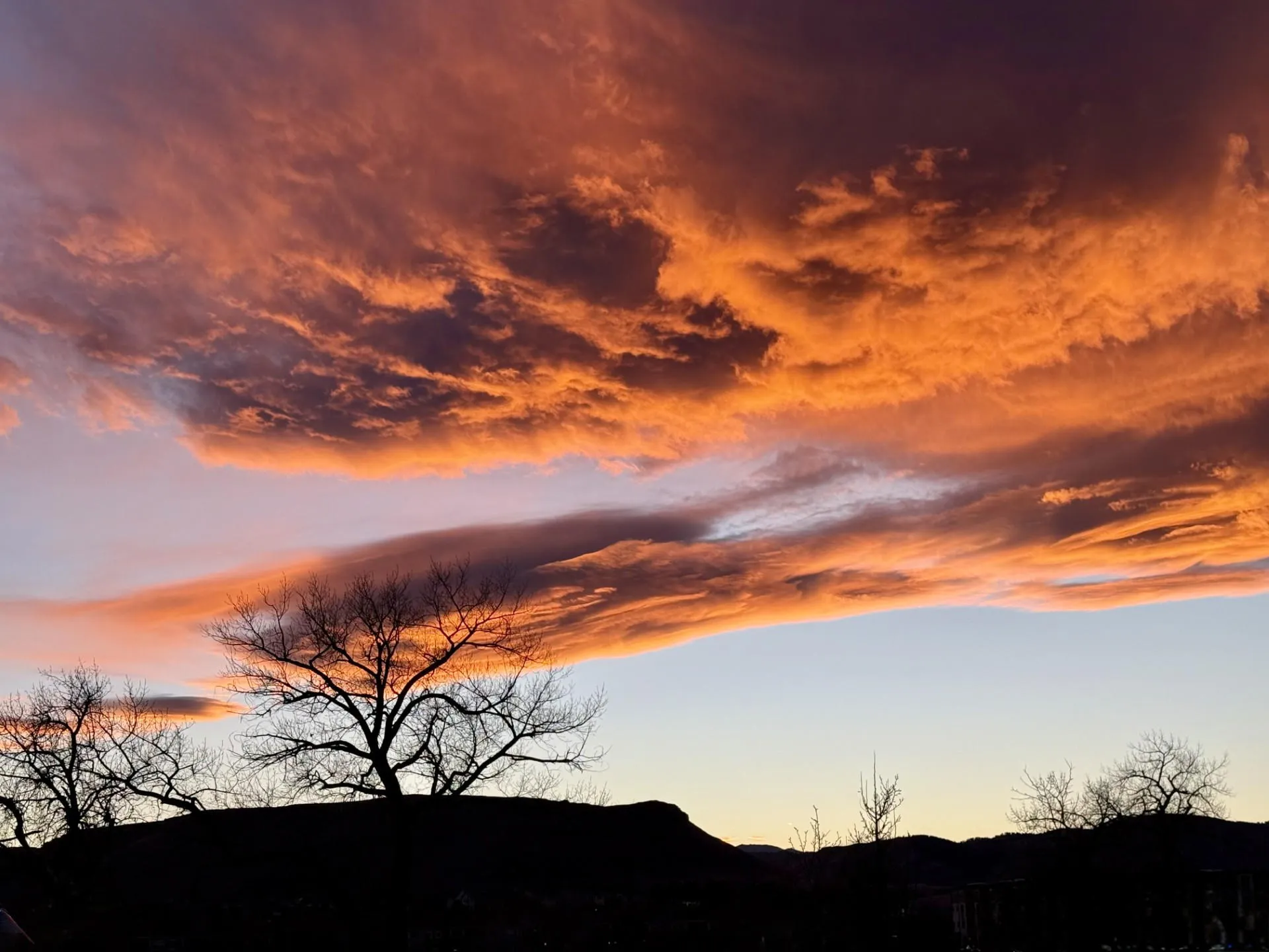 Sunset Over North Table Mountain