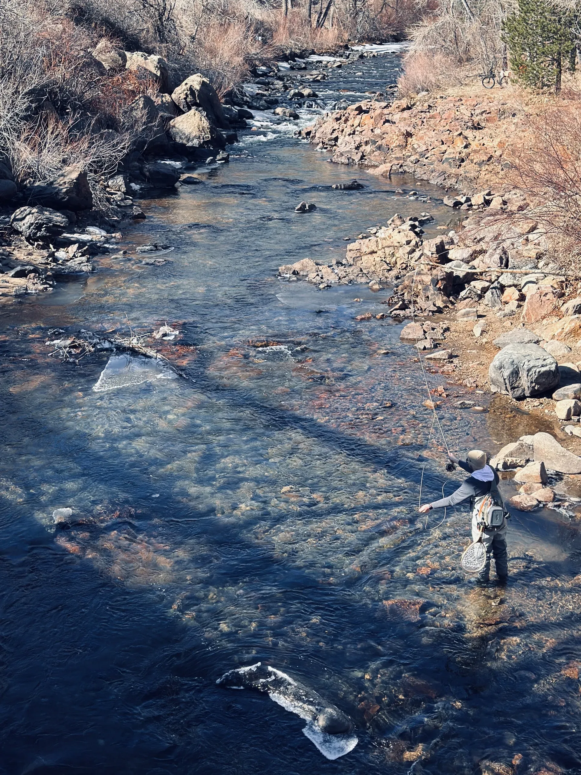 Fishing Amongst the Ice Floes