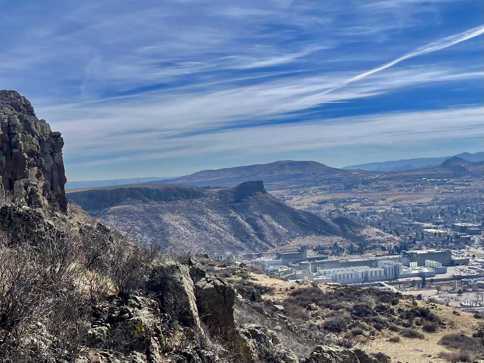 North Table Mountain, Looking South