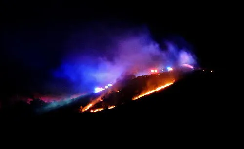 A Fire and a Flour Mill