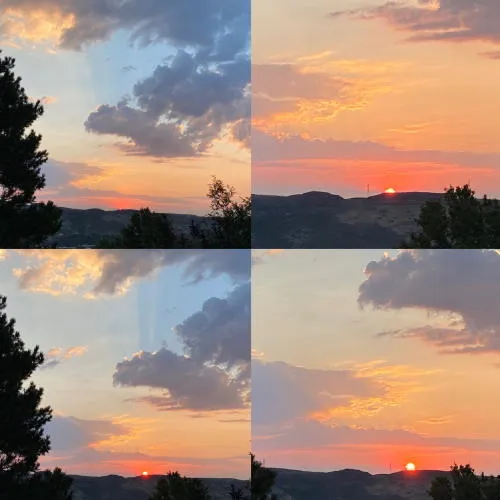 Red Sunsets and Two Mid-Century Businesses