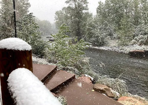 Snow, Rock-Climbing Films, COVID Stats, and an Artisan Village