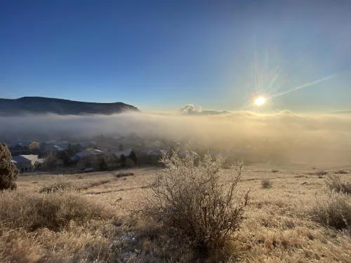 Clouds, Hiking, Music, and Coors Visitors