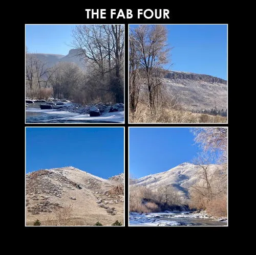 Mountains by Joyce, Quilts by Men, COVID Stats, and Highway 58