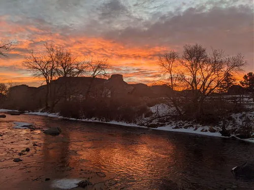 Environmental Film Festival, Iguanodonts, Dining with Buffalo Bill, Volunteering for Open Space, Legal Rights for Mobile Homeowners, Antigone, MTAB, a Clay Mine, and the Golden Opera House