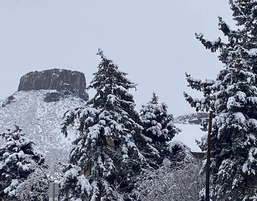 Party at Foothills Art Center and an Innovative Use of the Arch