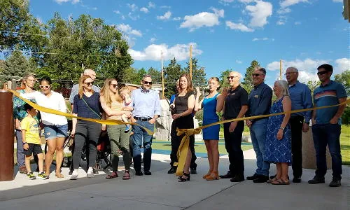 The New Park, Story Time at the History Park, and Commuter Rail Coming and Going and Coming Again