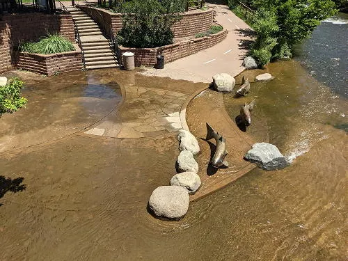 Trout in the Creek, Ride the Rockies, and a Sad, Neglected Park