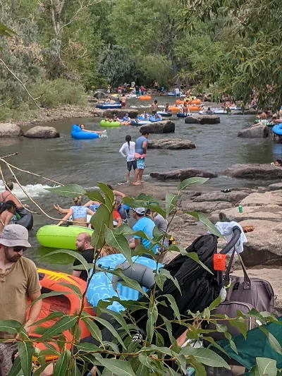 Floating and Flooding, Dinosaurs, Theater, and Quilts