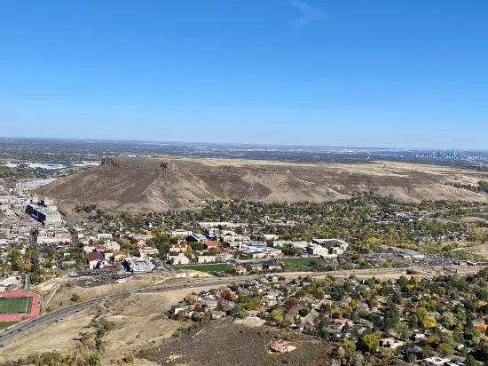 Visitors Center and Violet and the Easleys