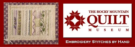 1-3PM Hand Embroidery Stitchers @ The Quilt Museum
