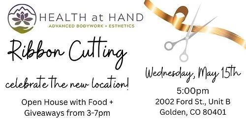 Ribbon cuting at Health at Hand