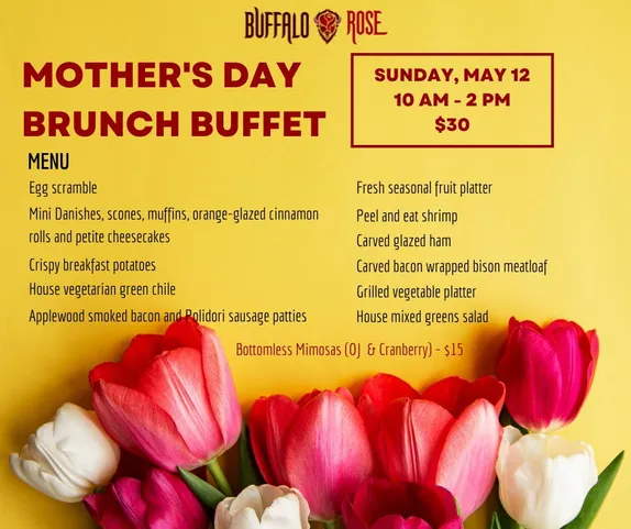 Mother's Day at the Buffalo Rose