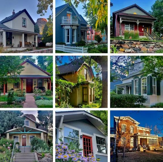 9 photos of houses built in the 1860s-1920s