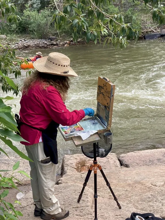 10AM-12PM Sketching Along the Creek
