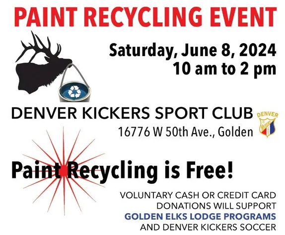 10AM-2PM Paint Recycling Event