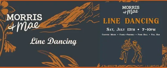 7-10PM Line Dancing @ Morris & Mae