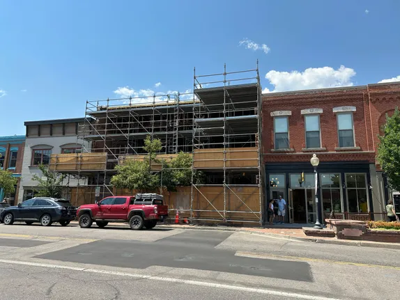 What's with all the scaffolding?