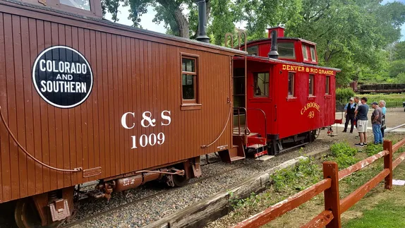 Colorado & Southern and Denver & Rio Grande Cabooses