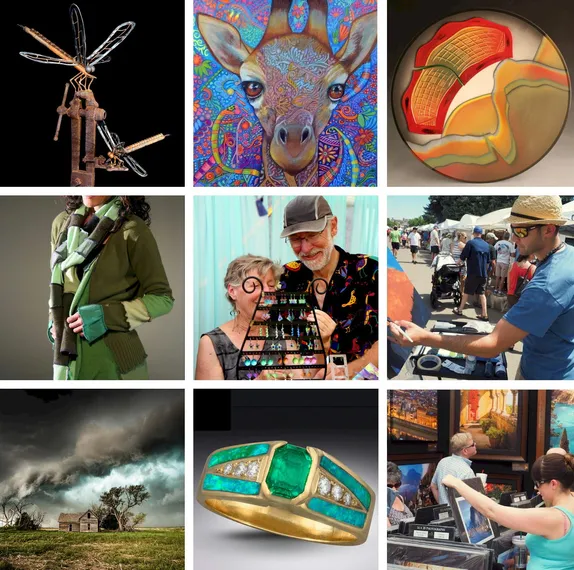 10AM-5PM Golden Fine Arts Festival