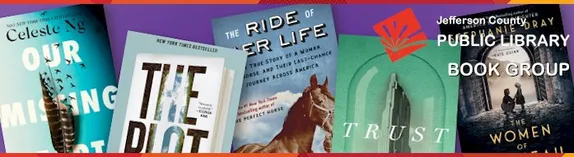 6-7PM Golden Library Discussion Book Group with Author Visit