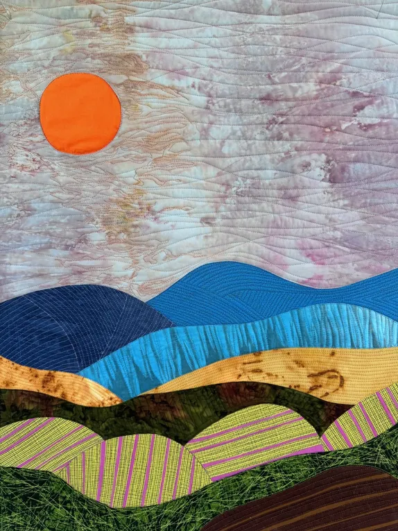 9:30AM Improv Landscape with Diana Fox @ The Quilt Museum