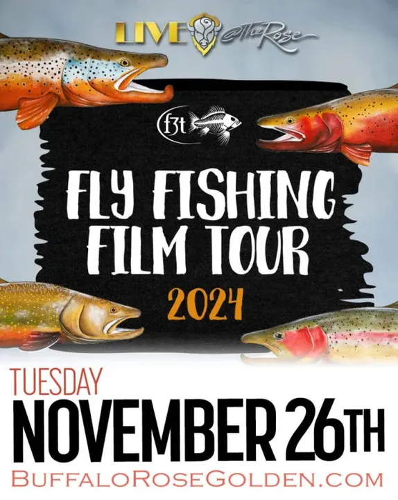 6:30PM Fly Fishing Film Tour @ Buffalo Rose
