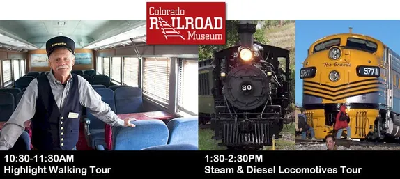 Friday Tours at the Railroad Museum