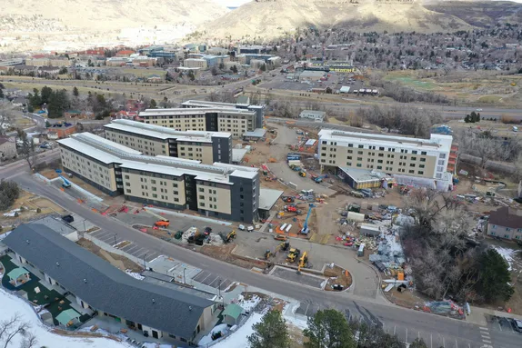 Construction Photos: Mines Housing