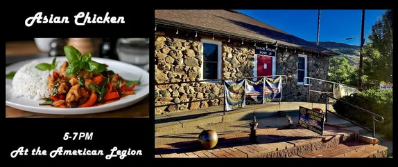 Asian Chicken Dinner @ the American Legion