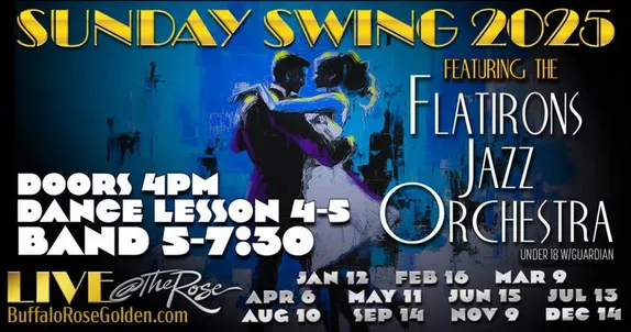 4-7:30PM Sunday Swing @ The Buffalo Rose