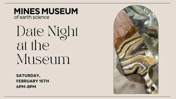 6-8PM Craft & Sip Date Night at the Mines Museum @ Mines Museum
