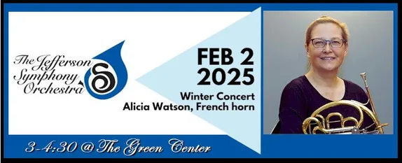 3PM Poetry and Music with the Jefferson Symphony Orchestra