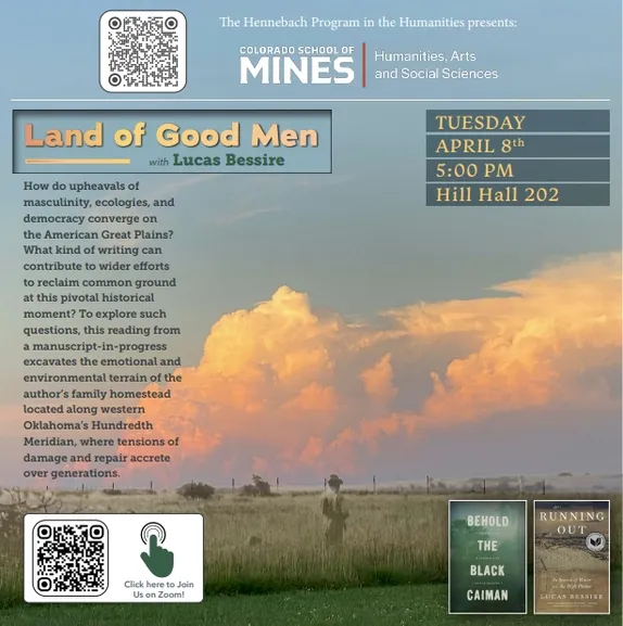 5PM Land of Good Men @ Colorado School of Mines