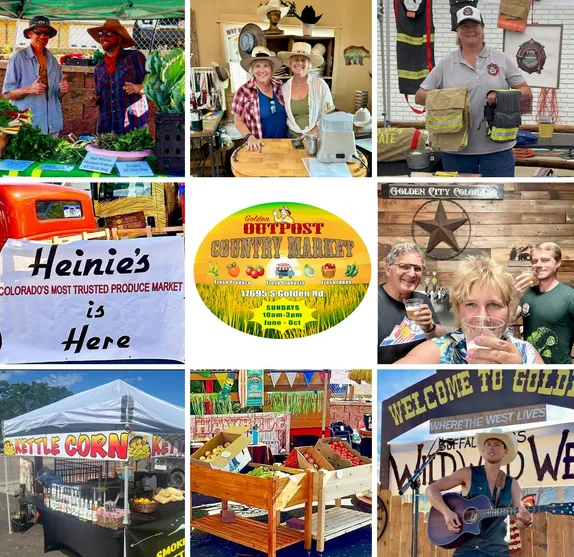 10AM-3PM Opening Day for the Country Market  @ Golden Hayride Outpost