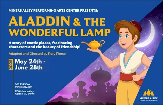 1PM Aladdin and the Wonderful Lamp  - MAPAC Children's Theater @ Miners Alley Performing Arts Center