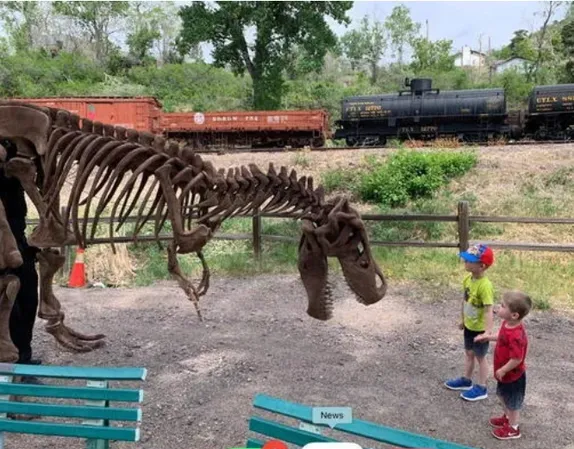 9AM-5PM Dinosaur Express Train @ Colorado Railroad Museum