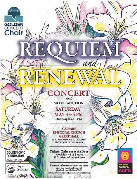 4-6PM Requiem and Renewal - Golden Concert Choir Spring Concert @ Calvary Episcopal Church