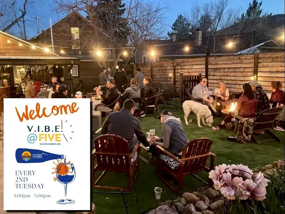 5-7PM VIBE@Five - Hosted by Goosetown Station and GoldenToday!