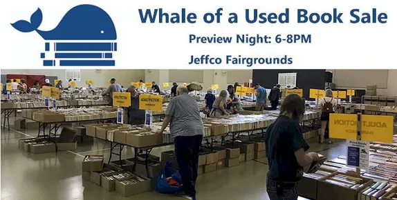 6-8PM Preview Night at the Whale of a Used Book Sale