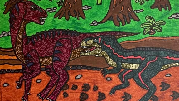 6-8PM Fireside Chat & Dino Art Workshop @ Martin G. Lockley Discovery Center