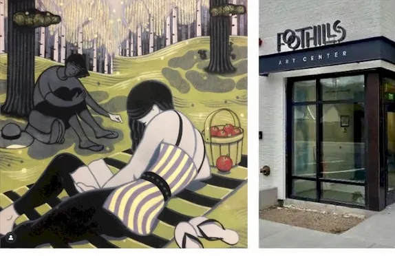 3-4PM Artist Talk with Maureen Scance @ Foothills Art Center - Astor House