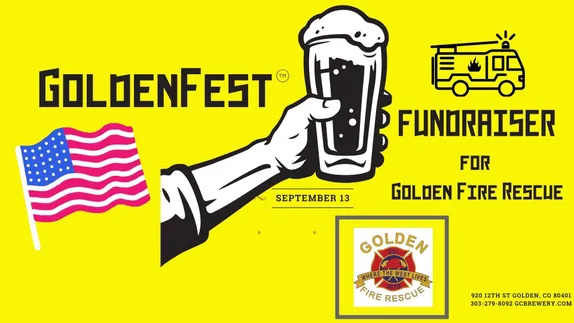 11AM 11AM GoldenFest Fundraiser for Golden Fire-Rescue @ Golden City Brewery
